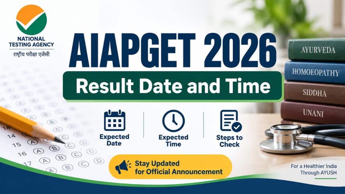 AIAPGET 2026 Result Date and Time: Direct Link and Official Website